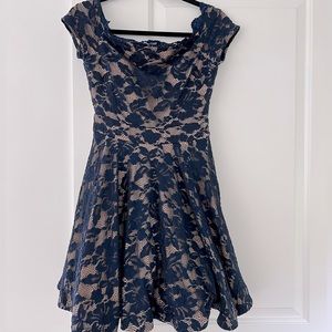 Wedding Guest Dress - off the shoulder